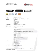 Fantec P2300 Brochure & Specs preview