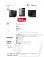 Preview for 1 page of Fantec QB-35US3 Brochure & Specs