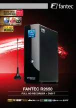 Fantec R2650 User Manual preview