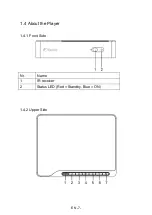 Preview for 8 page of Fantec RayPlay U3 User Manual