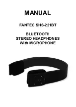 Fantec SHS-221BT Manual предпросмотр