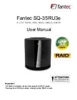 Fantec SQ-35RU3e User Manual preview