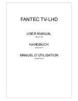 Fantec TV-LHD User Manual preview