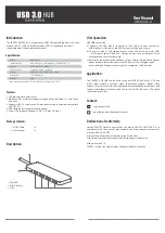 Предварительный просмотр 1 страницы Fantec UMP-4U3-A User Manual