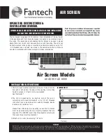 Fantech AS 4000 Operating Instructions & Installation Manual preview