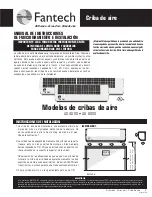 Preview for 9 page of Fantech AS 4000 Operating Instructions & Installation Manual