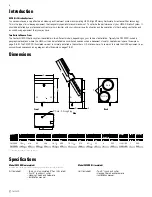 Preview for 4 page of Fantech CM 3000 Installation, Operation And Maintenance Manual