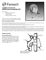 Fantech DB10 Installation Instructions preview