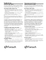 Preview for 11 page of Fantech DBF110 Installation Instructions Manual