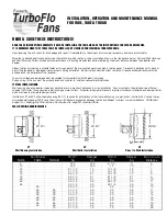 Предварительный просмотр 10 страницы Fantech FADE Series Manual