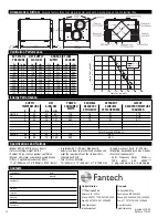 Предварительный просмотр 12 страницы Fantech SER 1504 Installation, Operation And Maintenance Manual