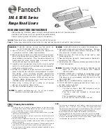 Fantech SGHL30 Instructions preview