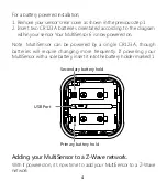 Предварительный просмотр 5 страницы FANTEM Oomi MultiSensor Manual