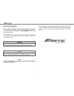 Предварительный просмотр 4 страницы Fantic Motor TZ 300 2011 User Manual