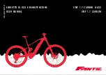 Fantic XMF 1.7 CARBON RACE User Manual preview