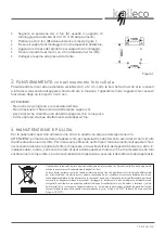 Preview for 2 page of Fantini Cosmi aspira kalieco Quick Start Manual