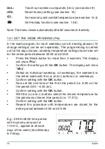 Preview for 32 page of Fantini Cosmi C801 Instruction Manual