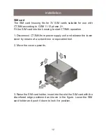 Preview for 12 page of Fantini Cosmi CT3MA Instruction Manual