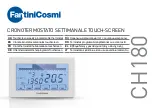 Fantini Cosmi Intellicomfort CH180 Manual preview