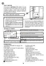 Preview for 8 page of Fantini Cosmi Intellitherm C31 Manual