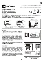 Preview for 17 page of Fantini Cosmi Intellitherm C31 Manual