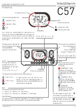 Предварительный просмотр 11 страницы Fantini Cosmi Intellitherm C57 Manual