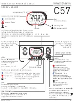 Предварительный просмотр 15 страницы Fantini Cosmi Intellitherm C57 Manual