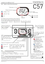 Предварительный просмотр 19 страницы Fantini Cosmi Intellitherm C57 Manual