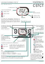 Предварительный просмотр 11 страницы Fantini Cosmi Intellitherm C57CT Installation Manual