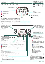 Предварительный просмотр 15 страницы Fantini Cosmi Intellitherm C57CT Installation Manual