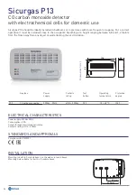 Fantini Cosmi Sicurgas P13 Quick Start Manual preview