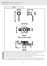 Предварительный просмотр 4 страницы Fantini Rubinetti ABOUTWATER Y563B Instructions Manual