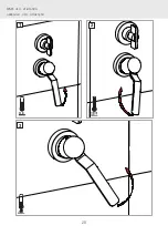 Предварительный просмотр 20 страницы Fantini Rubinetti ABOUTWATER Y563B Instructions Manual