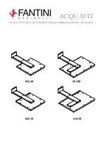 Fantini Rubinetti ACQUAFIT K042B Instructions Manual preview