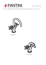 Preview for 1 page of Fantini Rubinetti ICONA R056F Instructions Manual