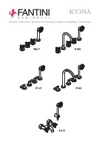 Fantini Rubinetti ICONA R067 Instructions Manual preview