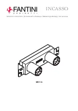 Preview for 17 page of Fantini Rubinetti MARE V011B Manual