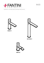 Fantini Rubinetti NICE S004SU Instructions Manual preview