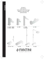 Fantini Mare 1003F Instructions Manual предпросмотр