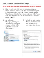 Preview for 4 page of Fantom Drives eXtreme Thunderbolt 3 User Manual