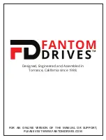 Preview for 12 page of Fantom Drives eXtreme Thunderbolt 3 User Manual