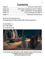 Preview for 2 page of Fantom Drives Gforce 3 User Manual