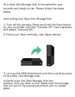 Предварительный просмотр 2 страницы Fantom Drives XBOX ONE STORAGE HUB User Manual