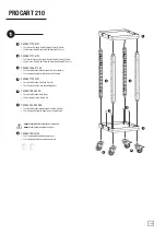 Preview for 4 page of Fantom Professional PROCART 210 Assembly Manual