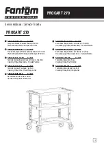 Preview for 2 page of Fantom Professional PROCART 270 Assembly Manual