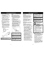 Предварительный просмотр 6 страницы Fantom 14.4 V DC Owner'S Manual