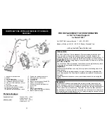 Предварительный просмотр 9 страницы Fantom Falcon FC251 Owner'S Manual