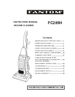 Preview for 1 page of Fantom FC285H Instruction Manual