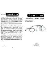 Fantom FC905K Owner'S Manual предпросмотр