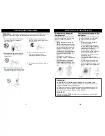 Preview for 4 page of Fantom FM142EF Owner'S Manual